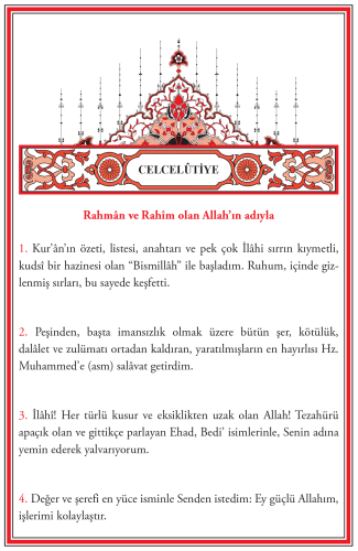 Münacatü'l-Kur'an ve Celcelütiye- 3510 Kolektif